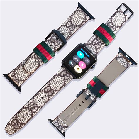 gucci watch face apple|Gucci Apple Watch band 38mm.